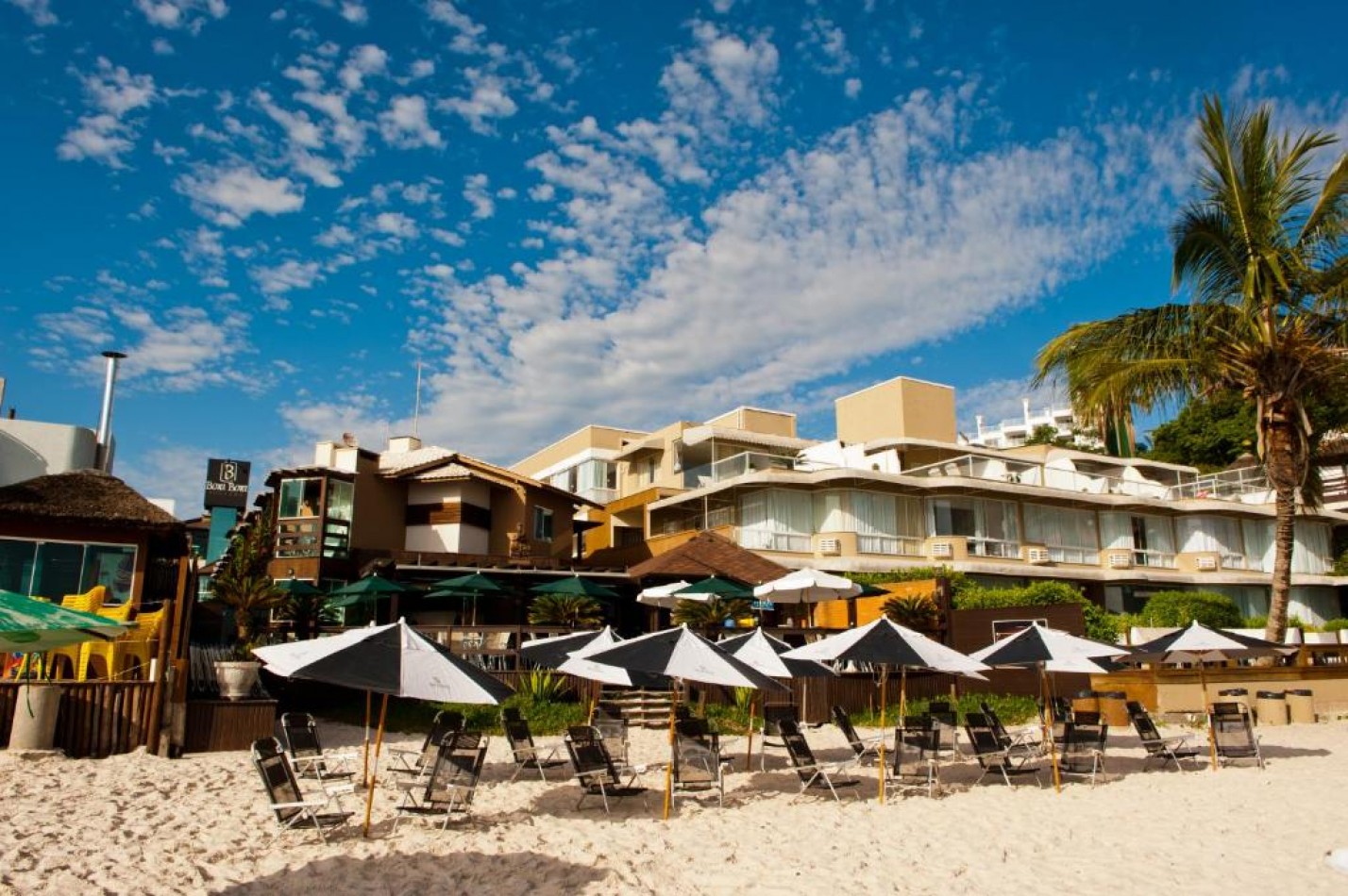 Depto Frente al Mar, en pousada con Desayuno.